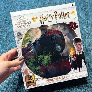 Harry Potter Wizarding World Puzzle 3D Image Hogwarts Express 500 Piece Jigsaw